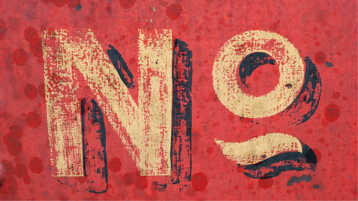 The power of saying No