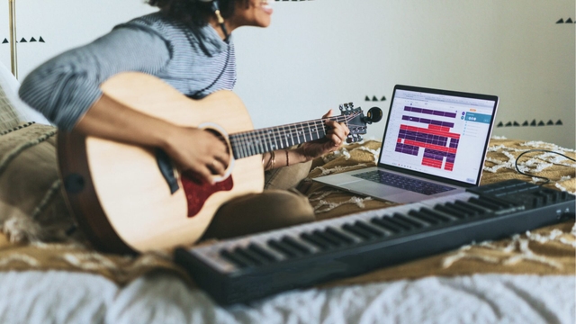 Soundtrap collaborative online music studio interface