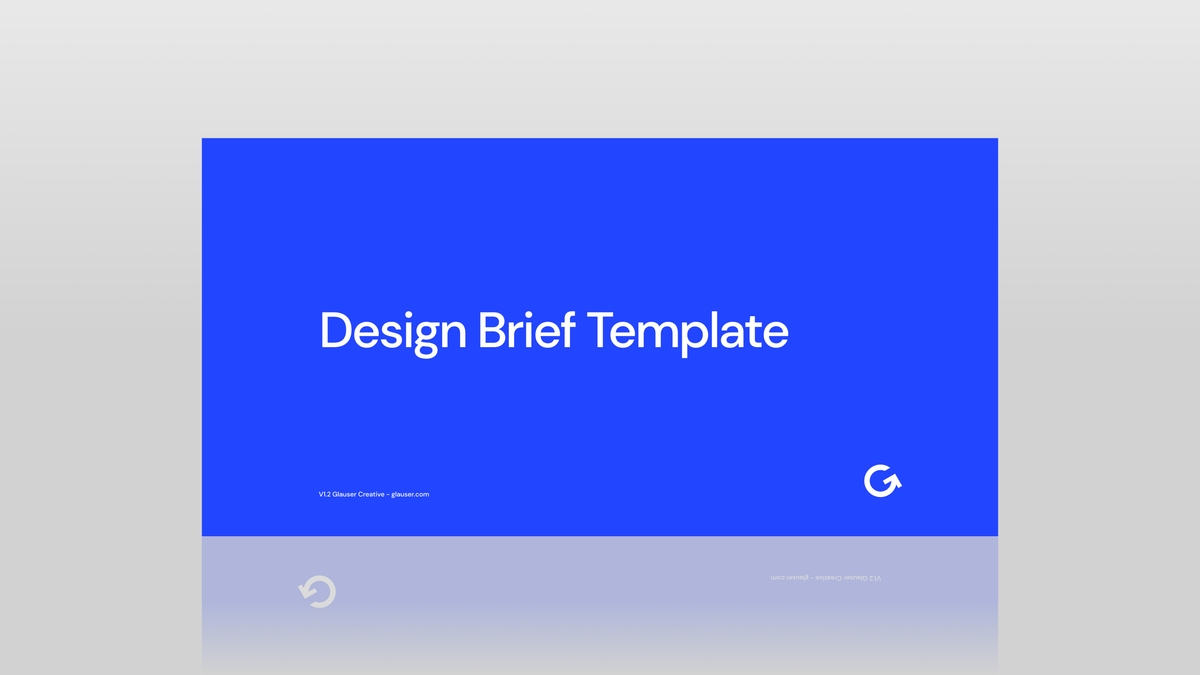 Get a free design brief template to start your next project