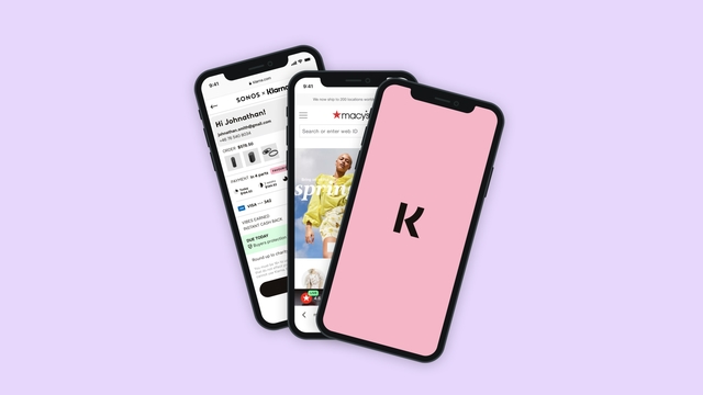 Klarna mobile app concept showing innovative payment and shopping features