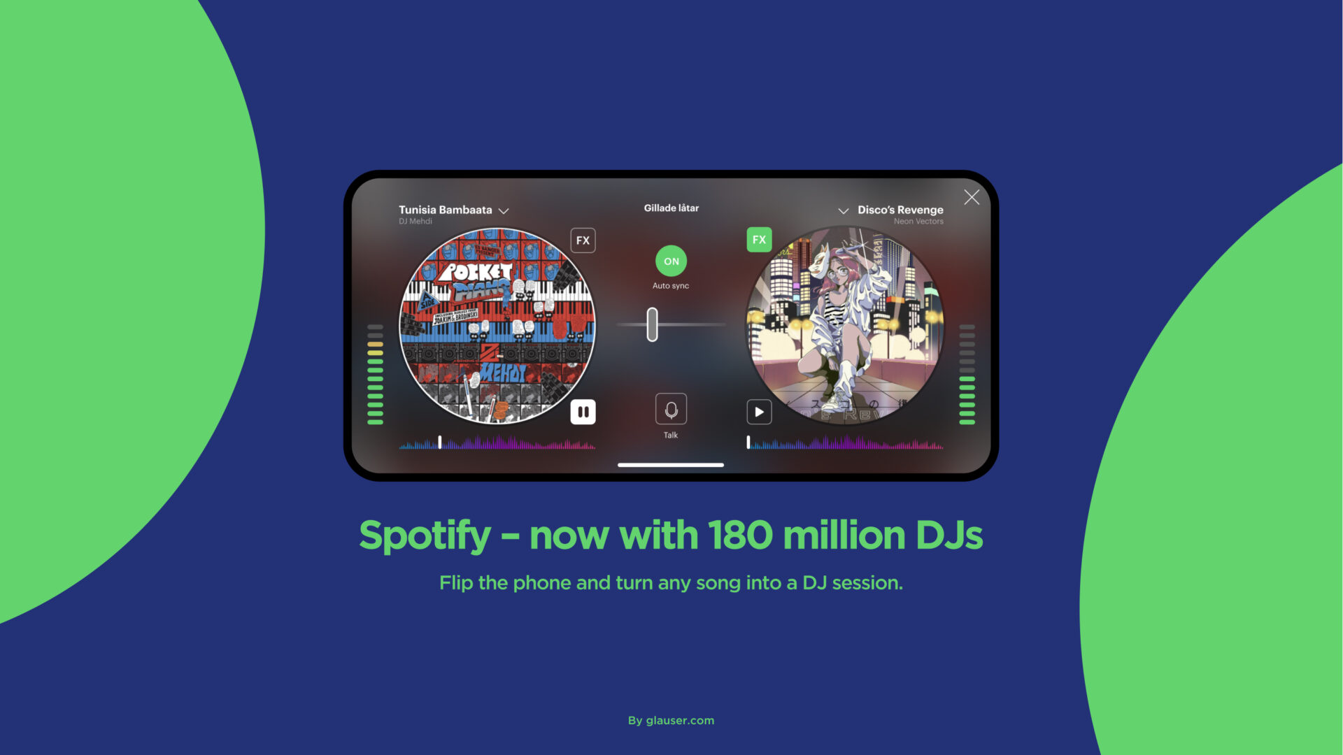 A concept: Spotify – now with 180 million DJs