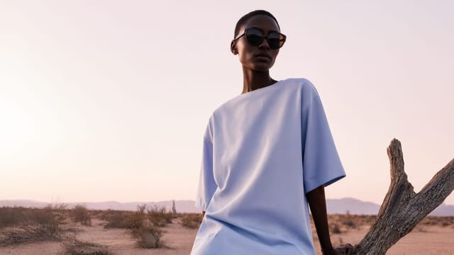 Gryning fashion designs created with generative AI showing sustainable clothing concepts