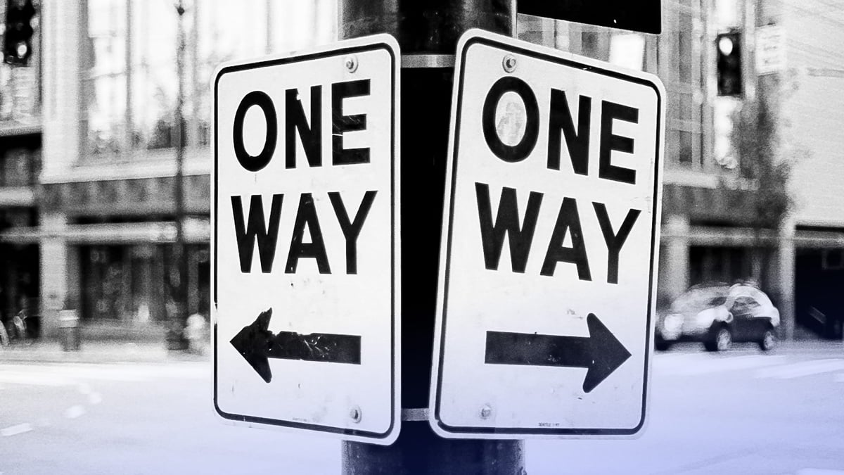 Two paths to the future