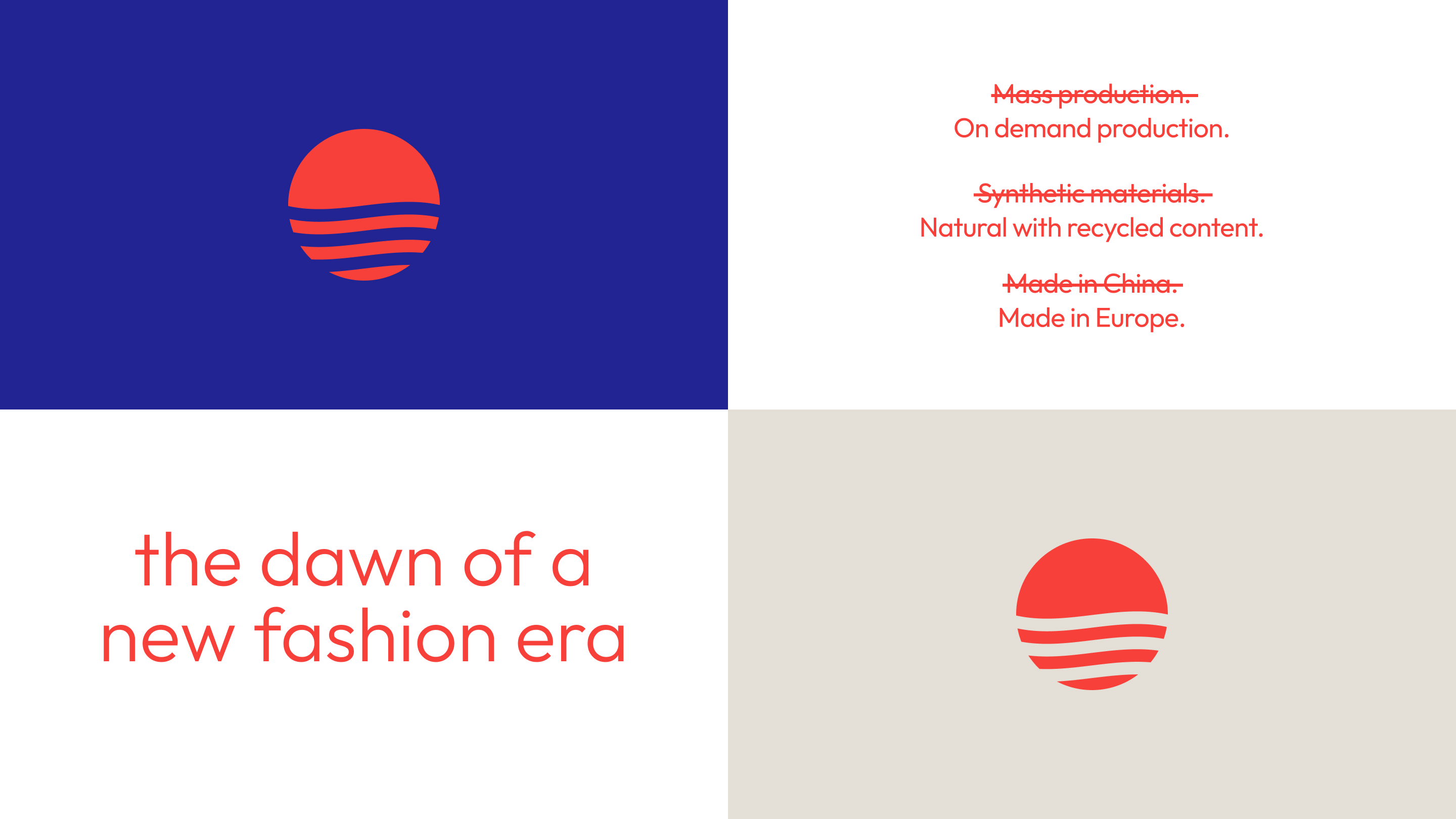 Graphic identity of Gryning.